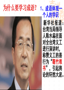 高考复习三成语复习专题公开课版资料