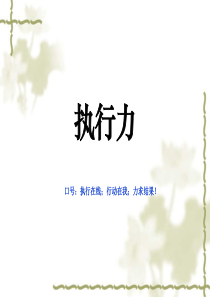 企业执行力培训