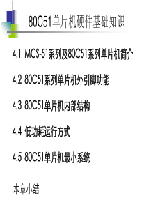 《单片机应用系统设计技术》第4章课件