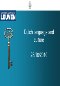 荷兰语学习课件11