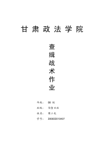 大型活动及预防突发性时间的安保方案