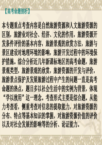 旅游地理知识总结答题模版