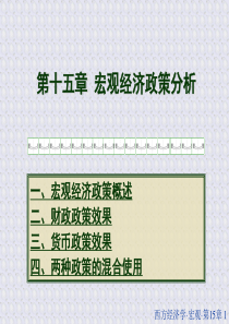 宏观经济政策分析