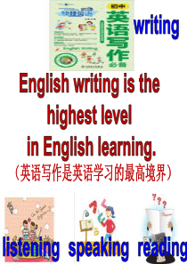 人教2013版九年级 Unit 7 写作课课件