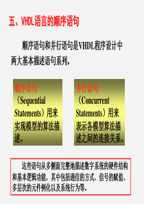 VHDL顺序语句