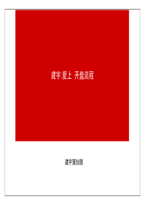 26地产开盘活动执行方案最详细资料