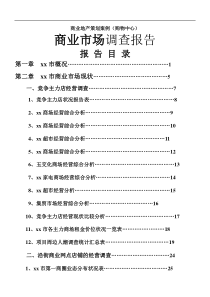 商业地产的策划案例购物中心