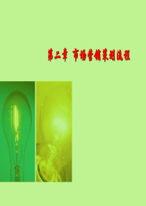 第二章  市场营销策划流程