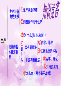 高中政治经济生活第二单元复习课