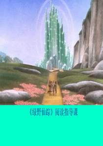 《绿野仙踪》课件(上课稿)