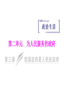 2017政治生活第二单元复习