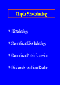 chapter 9 Biotechnology