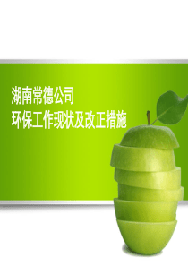 环保工作现状及改正措施特效