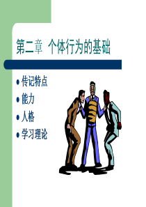 第二章  个体行为的基础