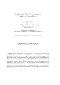 Combinatorial game theory foundations applied to d