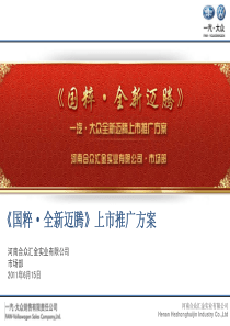 河南合众---《国粹・全新迈腾上市推广方案》上市推广方案