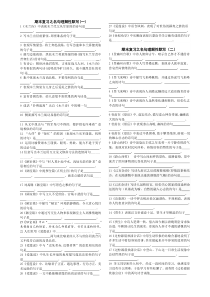 2017七年级下册古诗文默写