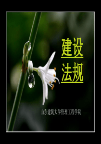 1——建设法规