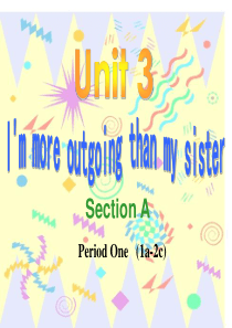 2013新版英语八年级上Unit3section A课件