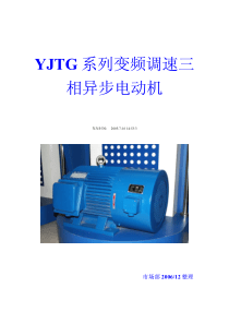 变频调速三相异步电动机