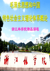 毛概第1章马克思主义中国化的历史进程和理论成果