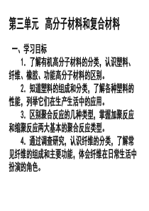 第三单元高分子材料和复合材料 选修IB