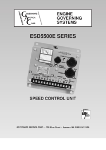 ESD5500E,美国GAC电子调速器,说明书