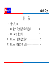 CFD知识简介