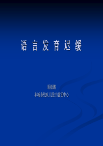 语言发育迟缓