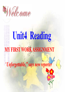 高中英语必修5-unit4-making-the-news-reading课件(人教新课标)