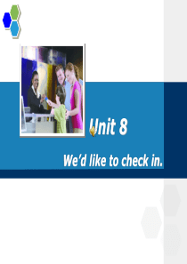 unit8-Wed-like-to-check-in