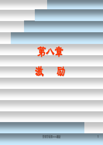 第八章-激励1