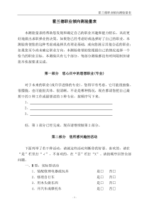 霍兰德职业倾向测验量表-常用专业心理测验量表