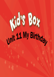 KB2 Unit11 My birthday PPT (1)
