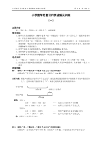 小升初总复习数学归类讲解及训练(排版分类整理版)(上、中、下-含答案)