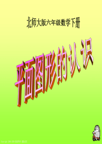 北师大版六年级数学下册课件平面图形上课