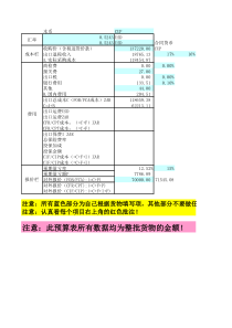 参考1：出口预算表(FOB、CFR、CIF)-(3)