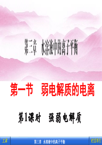 第1课时____强弱电解质