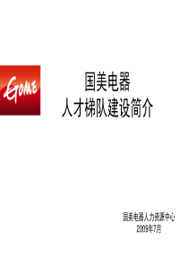 国美人才梯队建设方案