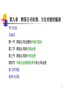 跨国公司治理