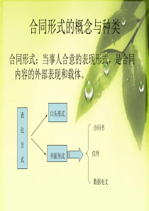 有关合同知识