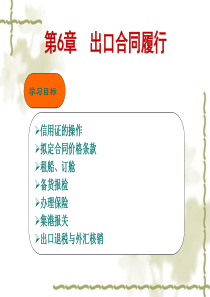 第六章出口合同履行