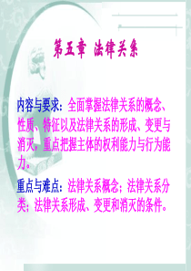 《法理学》课件(第五章：法律关系)