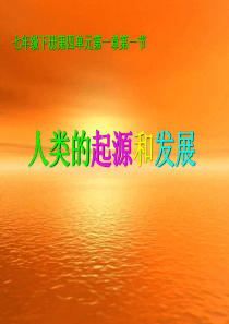 _1-1人类的起源和发展