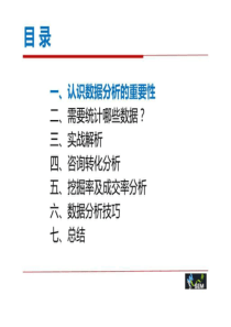 百度竞价之数据分析培训