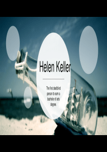海伦凯勒简介-PPT-Helen-Keller