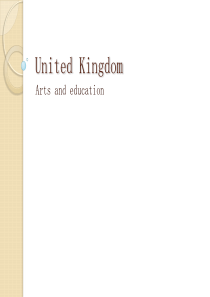 UK-arts-and-education-英语国家社会文化之英国教育和文学艺术