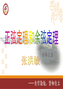 正弦余弦定理复习课ppt