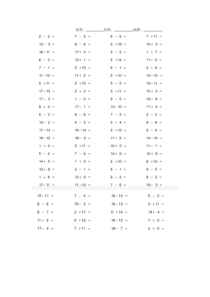 学前班数学练习题2