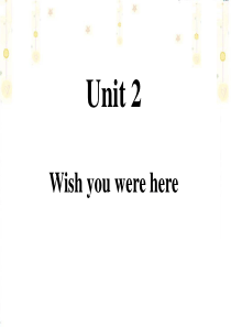 牛津译林模块二 Unit2 project